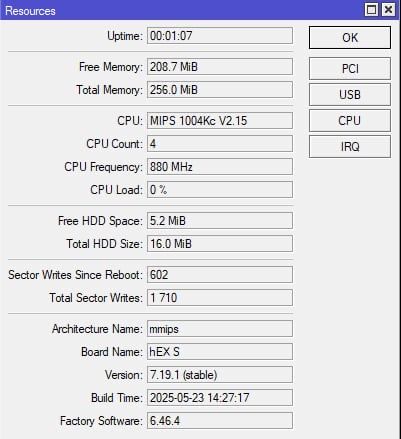 Router Mikrotik hEX S RB760iGS