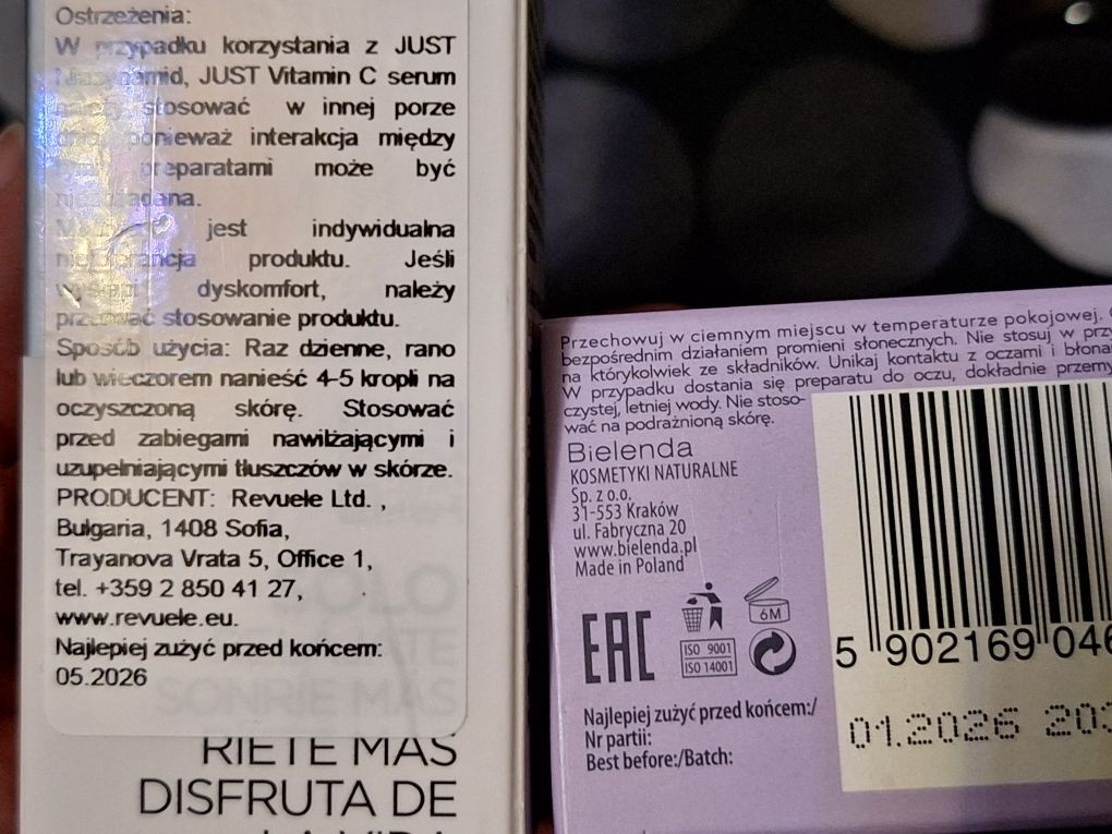 Bielenda Good Skin Acid Peel peeling kwasowy + Revox Just niacynamid