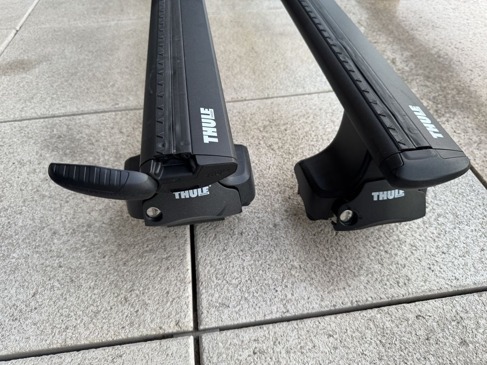 Thule Wingbar Evo 127 Black Bagaznik Dachowy Toyota Auris MK1 07-12