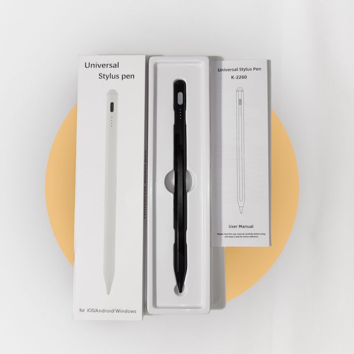 Стилус Pencil для планшета, емкостной, универсальный+2наконечника