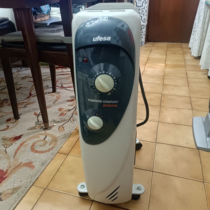 5 Aquecedores a óleo