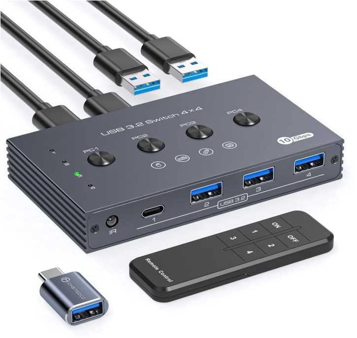 Плата перемикання USB 3.2 Switcher 4x4 10 Гбіт/с SW202E