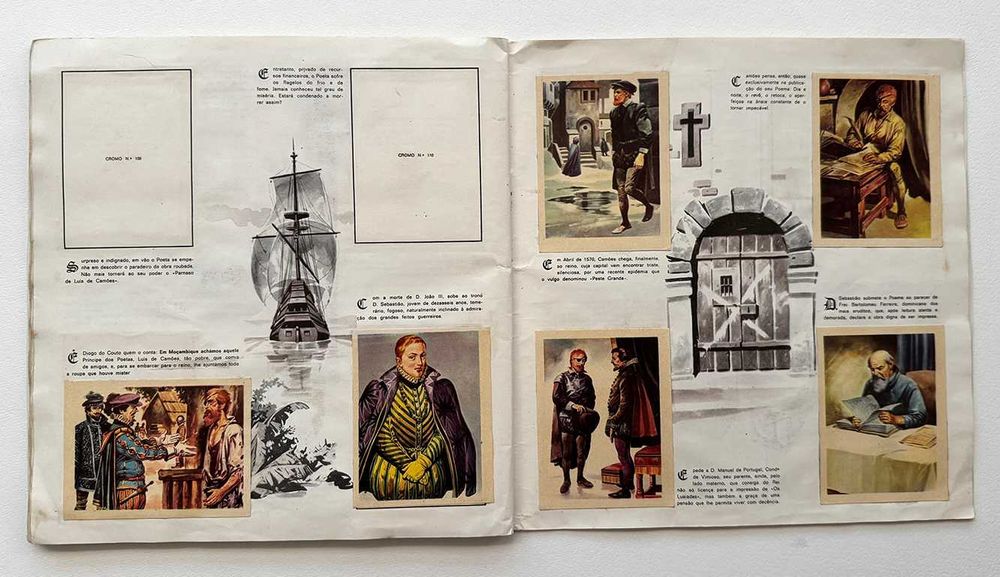 Caderneta de cromos Camões 1ª edição!