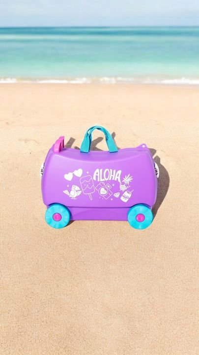 Walizka Kabinowa Dla Dzieci Jeżdżąca Podróżna Jeździk Magic Travel Hol