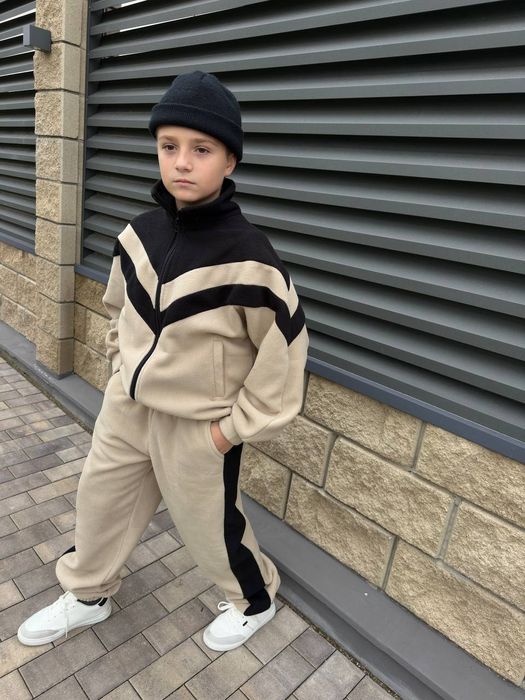 ‼️Дитячий флісовий костюм. Щільний фліс!!! Р: 134-140,146-152,158-164