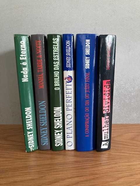 Livros de Sidney Sheldon do Círculo de Leitores