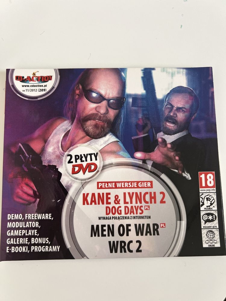Kane & Lynch 2 Dog Days, Men of War, WRC 2 CD-Action 11/2012 CDA 209