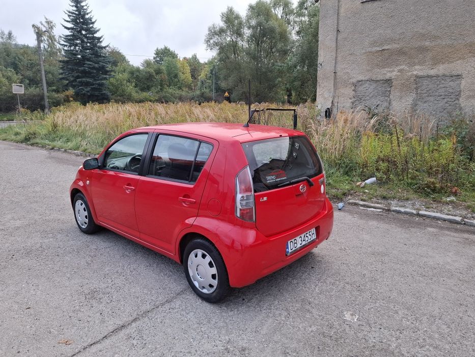 Daihatsu Sirion 1.3 Benzyna Klima Zarejestrowany