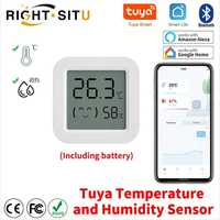 Smart czujnik temperatury wilgotności emotka stanu termometr higrometr