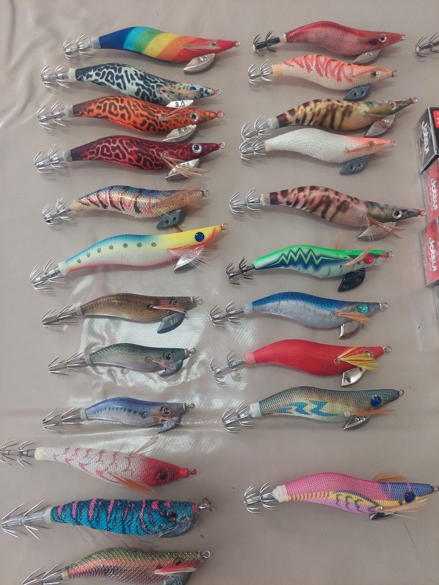 Toneira/palhaços para pesca choco, eging
