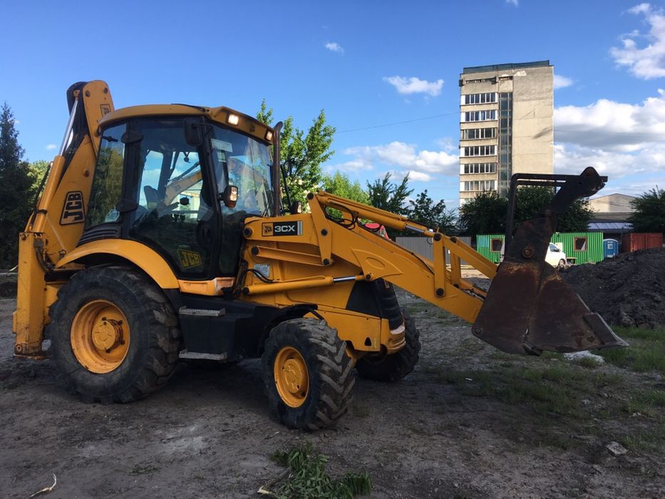 Послуги ескаватора JCB 4cx / 3cx