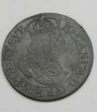 L, moneta ort 18 groszy 1/4 talara 1659 Jan Kazimierz starocie