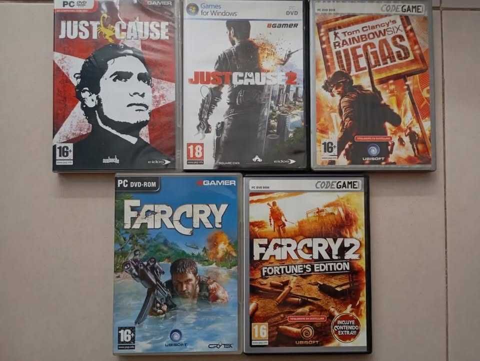 58 jogos de PC CD ROM