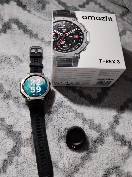 Smartwatch Amazfit T-Rex 3 Onyx Czarny #garmin