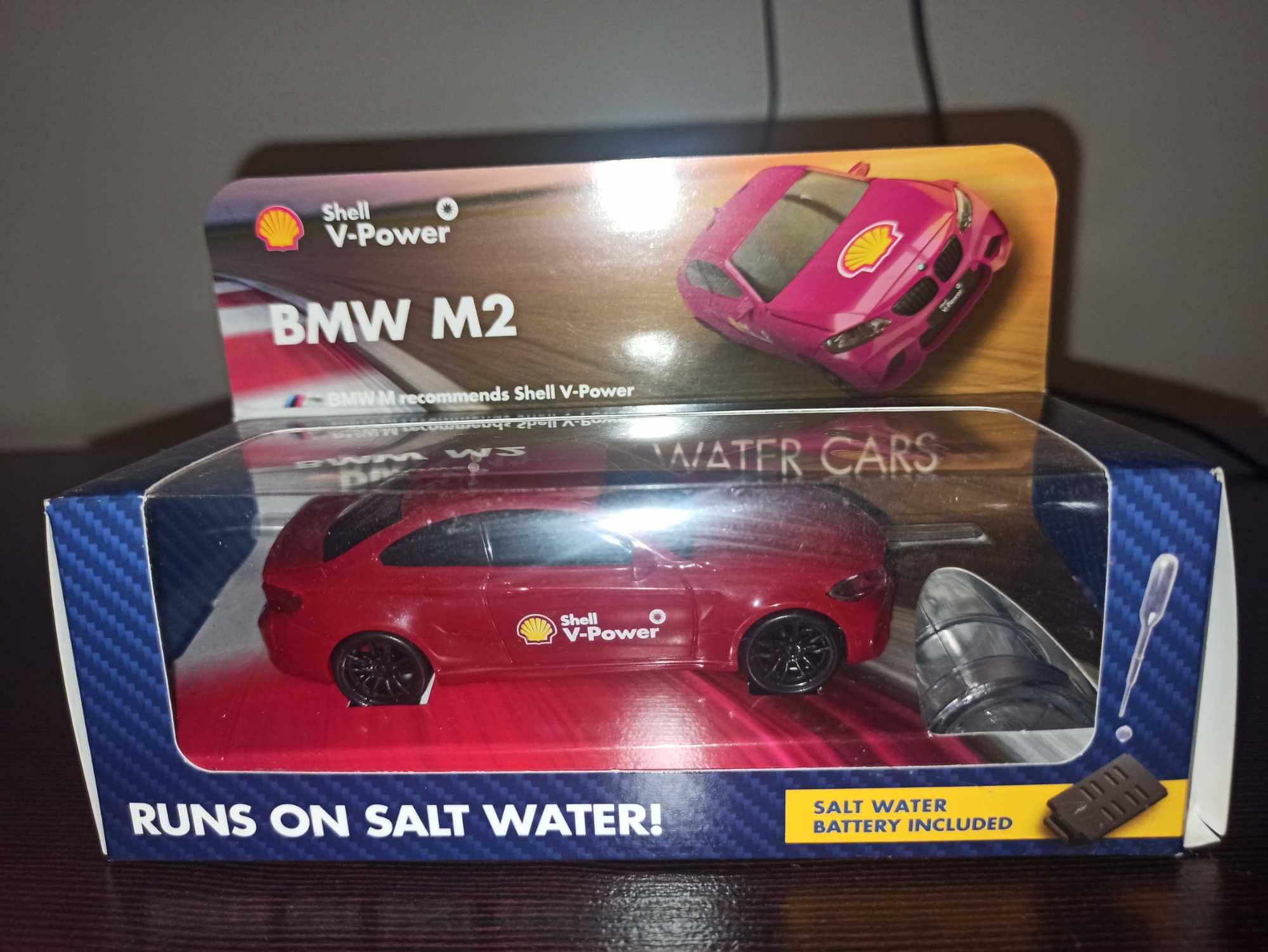 SHELL BMW M2 Samochodzik NA SŁONĄ WODĘ + bateria