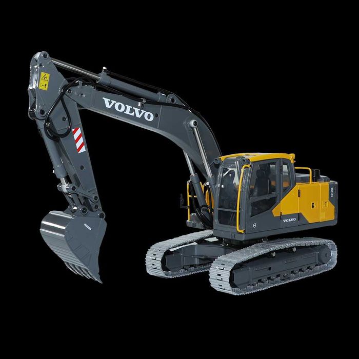 Giratória RC Double E Volvo EC160 Full Metal 11KG