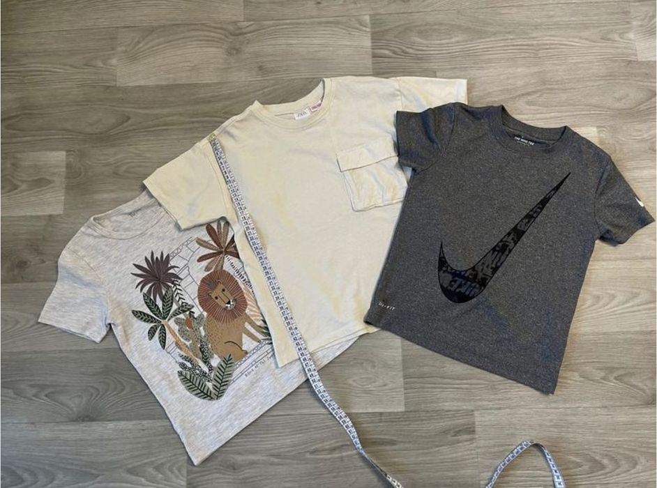 Футболки Zara, Nike, Tu, 116см