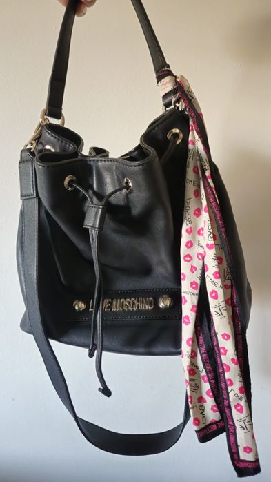 Nowa torebka worek love moschino