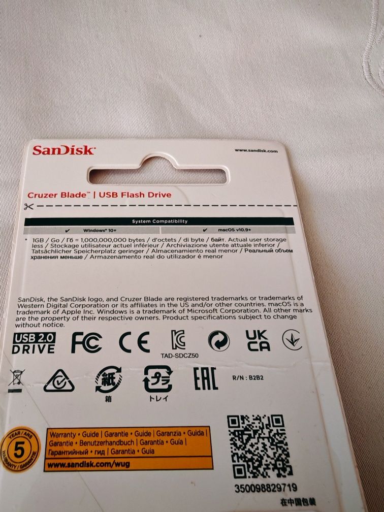 SanDisk Cruzer Blade 64GB – Niezawodna pamięć USB w super cenie!