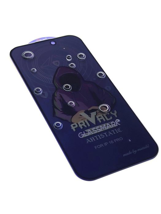 Приватное защитное стекло iPhone 16 Pro Max захисне скло антишпіон 16