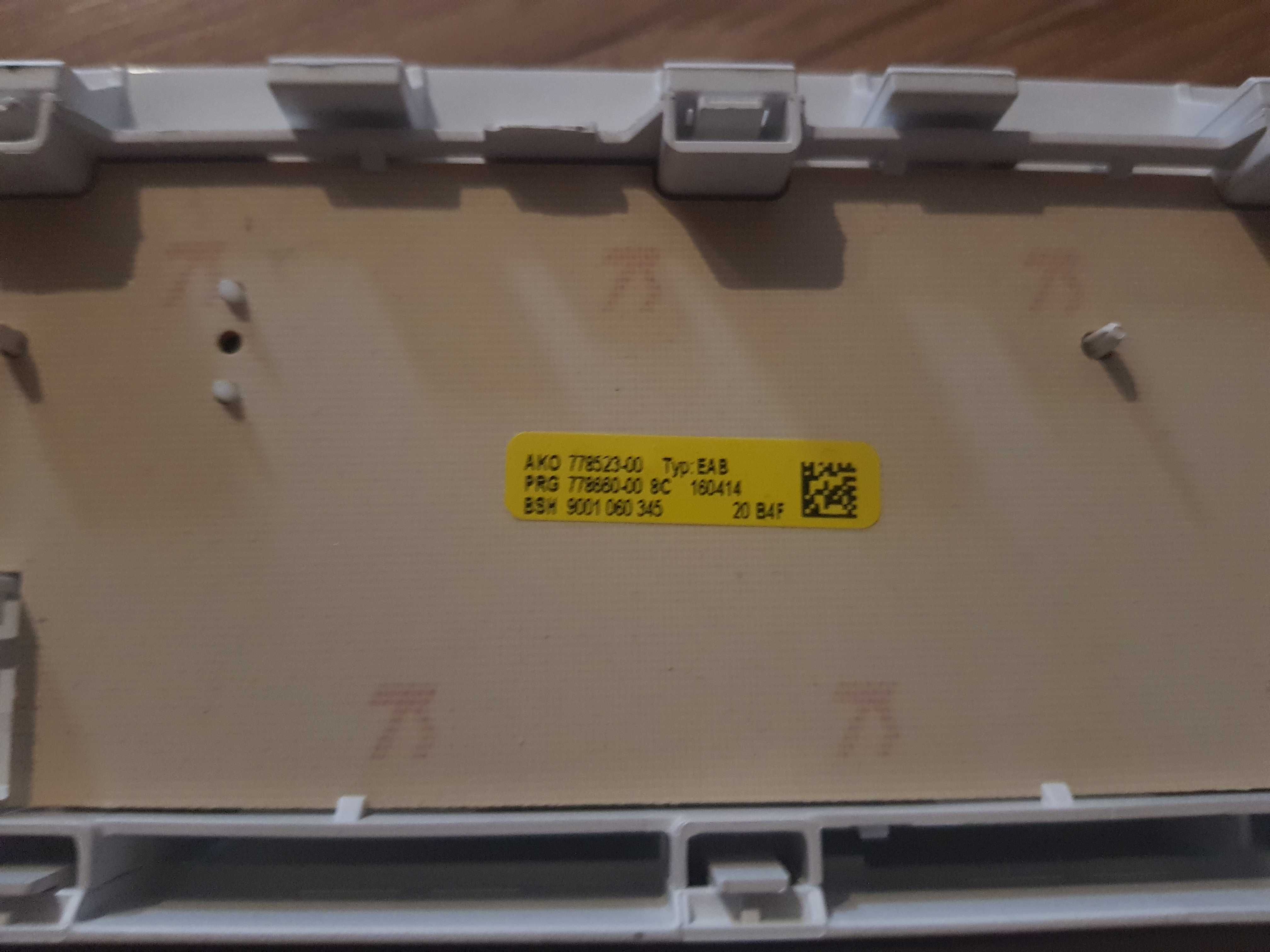 Bosch silence plus programator panel plytka