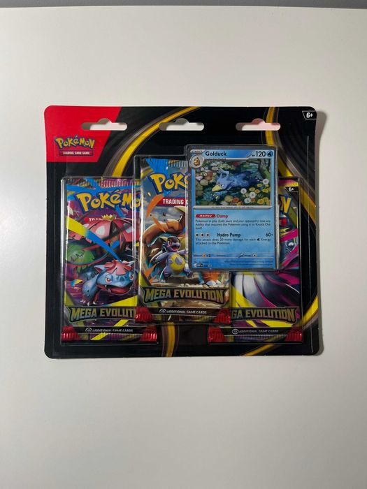 Mega Evolution: Golduck 3-Pack Blister