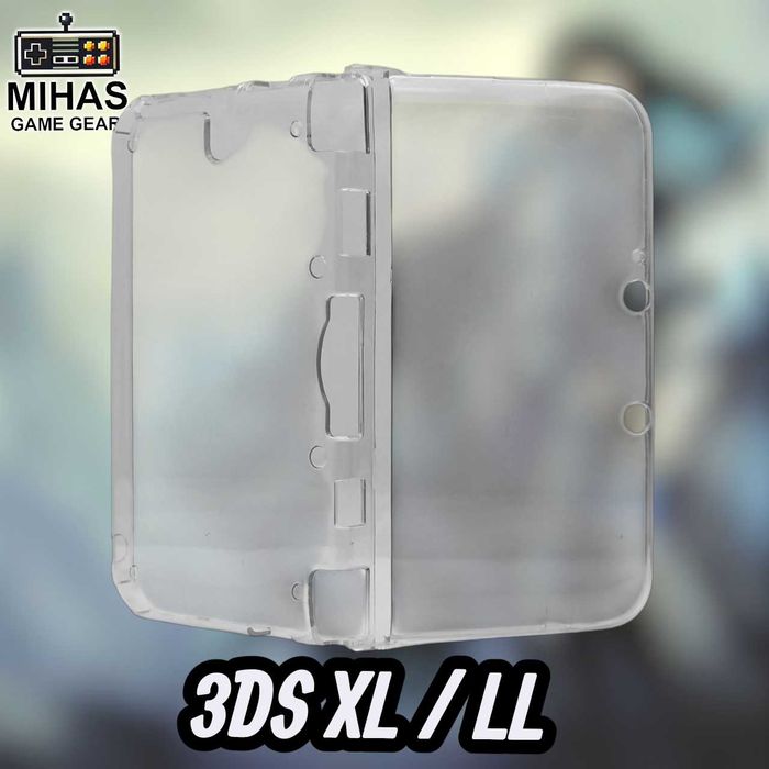 Чохол для Nintendo 3DS, xl-ll / NEW 2DS 3DS XL, LL Прозорий бампер