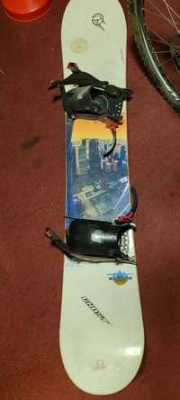 Burton deska snowboardowa z wiązaniami 158.5