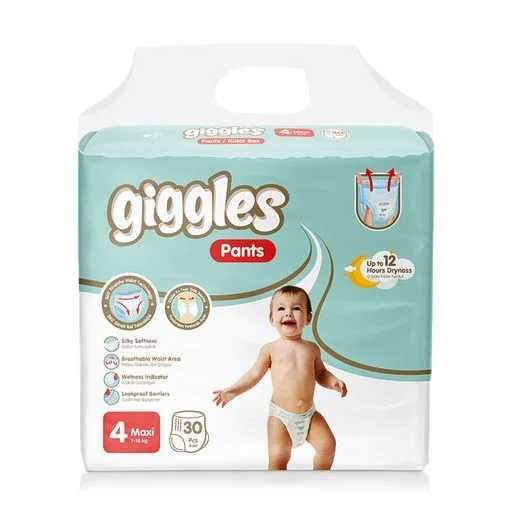 Підгузки-трусики Giggles Pants Maxi розмір 4 (7-18 кг)