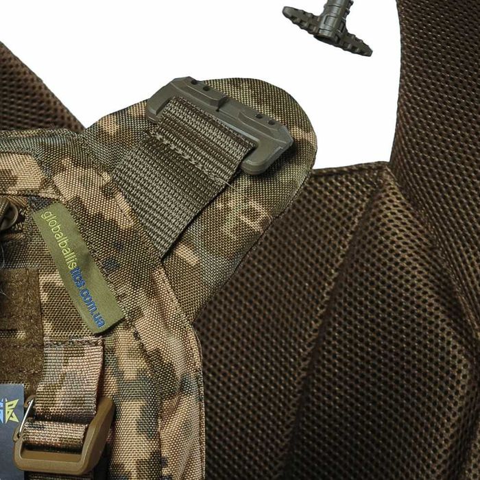 Класична тактична плитоноска ЗСУ Warmor Gen.3 Pro. ПИКСЕЛЬ ММ14.