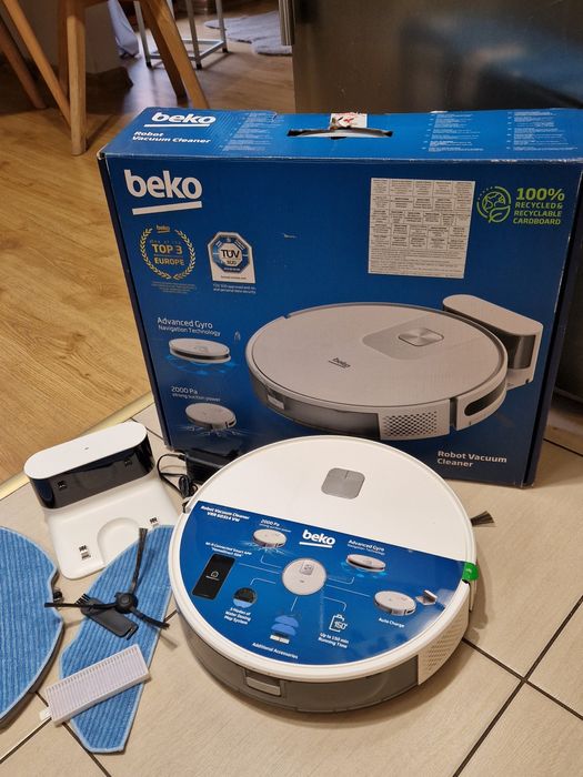 Jak nowy! Robot sprzątający Beko, jak Rumba odkurzacz mopujący