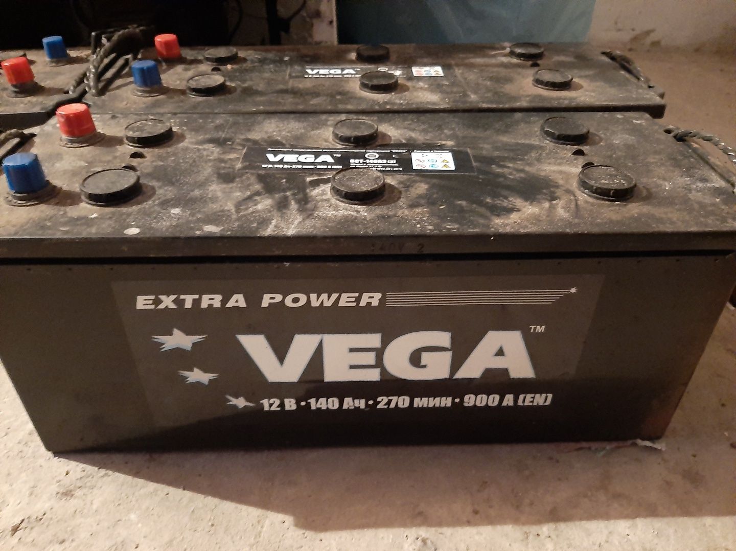 Акумулятори Vega 12В•140Aч