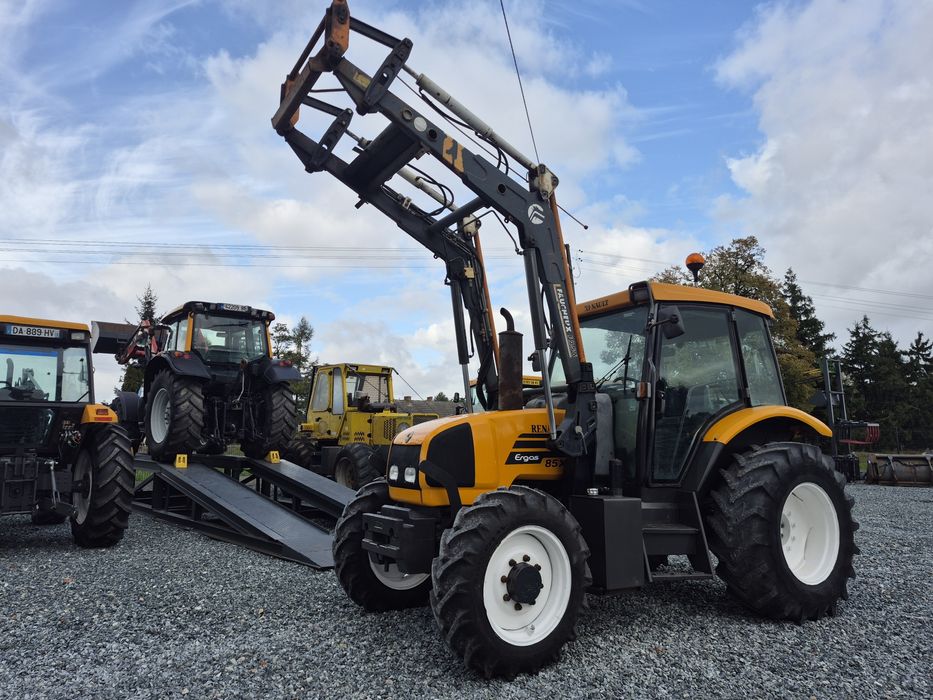 Renault ergos 85 z ładowaczem silnik john deere jak zetor mtz ursus mf