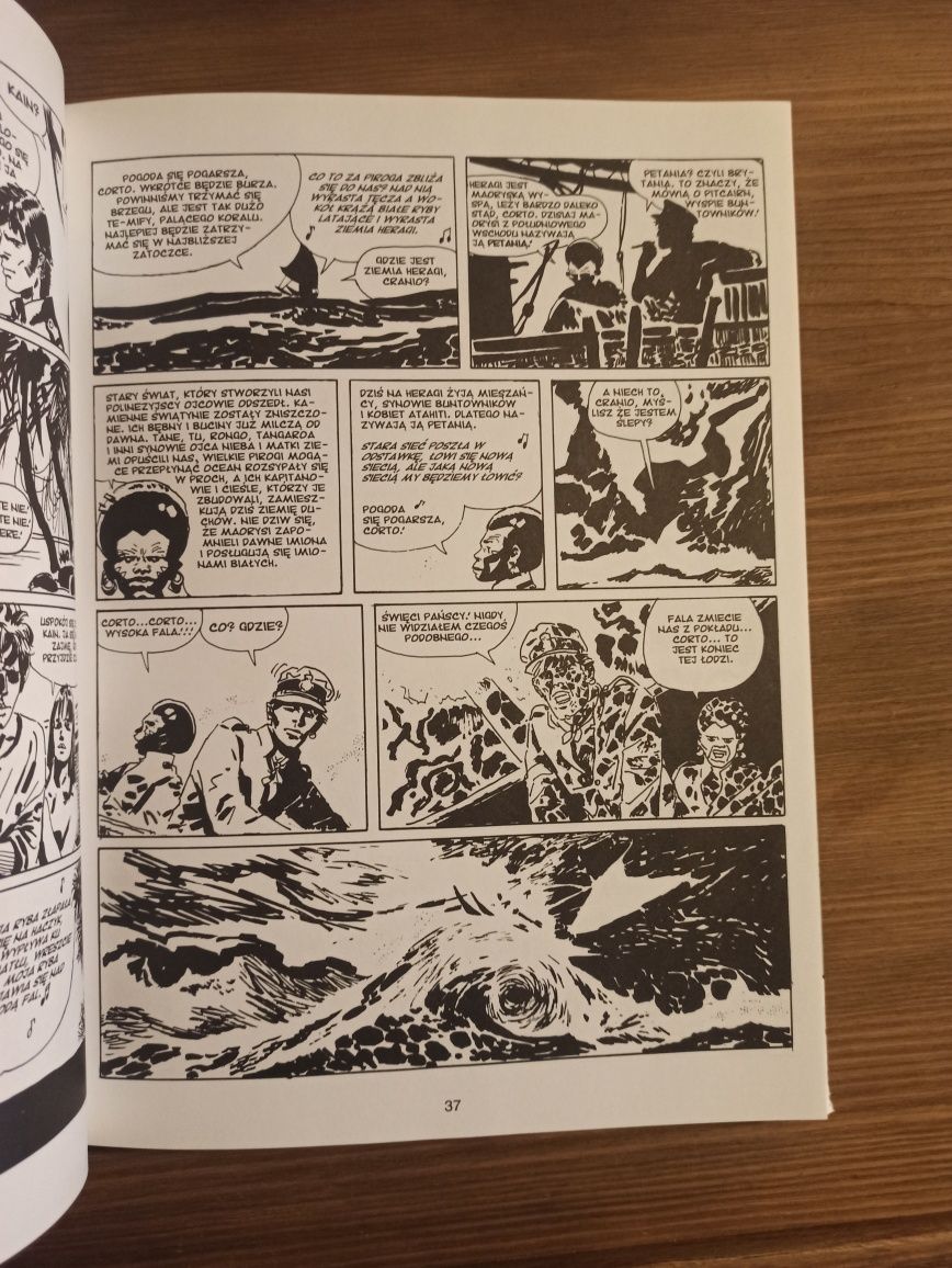 Corto Maltese - 1 - Ballada o Słonym Morzu Hugo Pratt Post