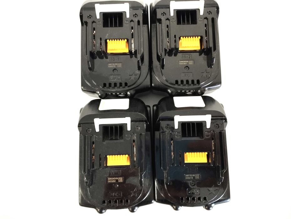 Zestaw 4 sztuk akumulatorów Makita 18V 3,0Ah