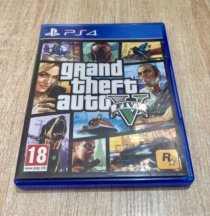 Диск GTA 5 для PS4