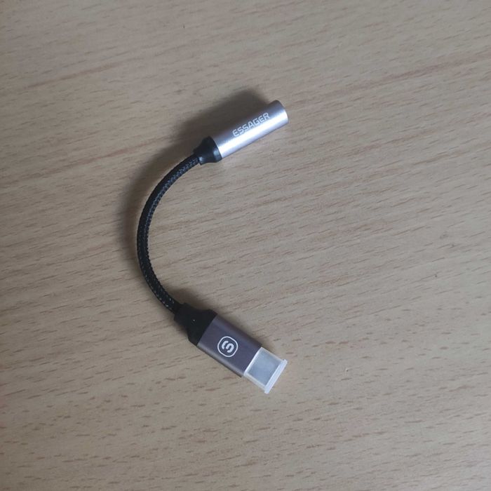 Adaptador Type C para Aux Jack 3.5 Phones
