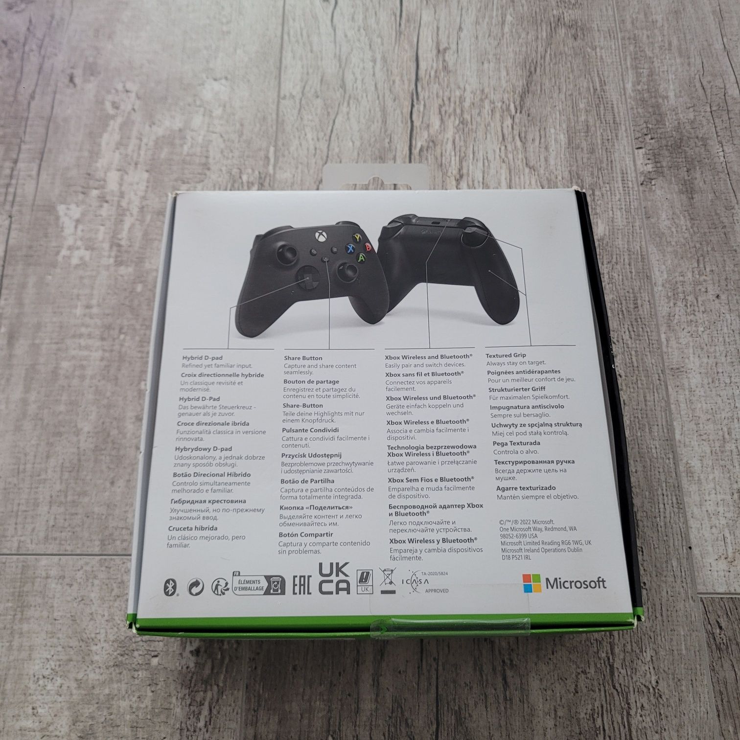 Kontroler MICROSOFT Xbox Series S/X - Carbon Black