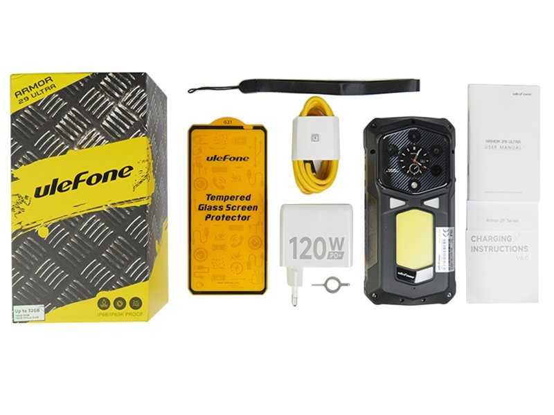 Ulefone Armor 29 Ultra 16GB/1TB флагманський бронесмартфон 21200 мАг