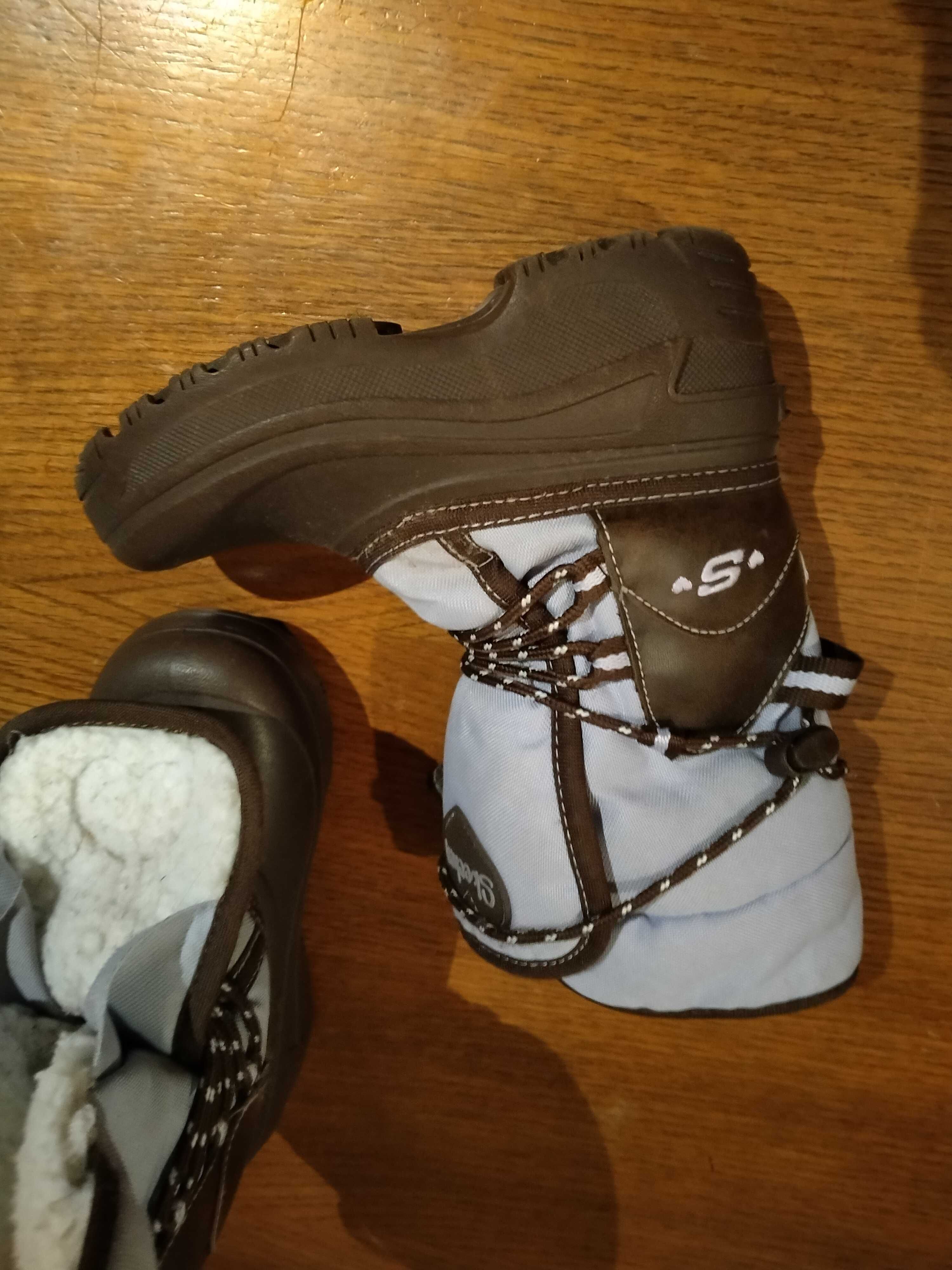 Śniegowce Skechers 28 dla dziewczynki buty zimowe