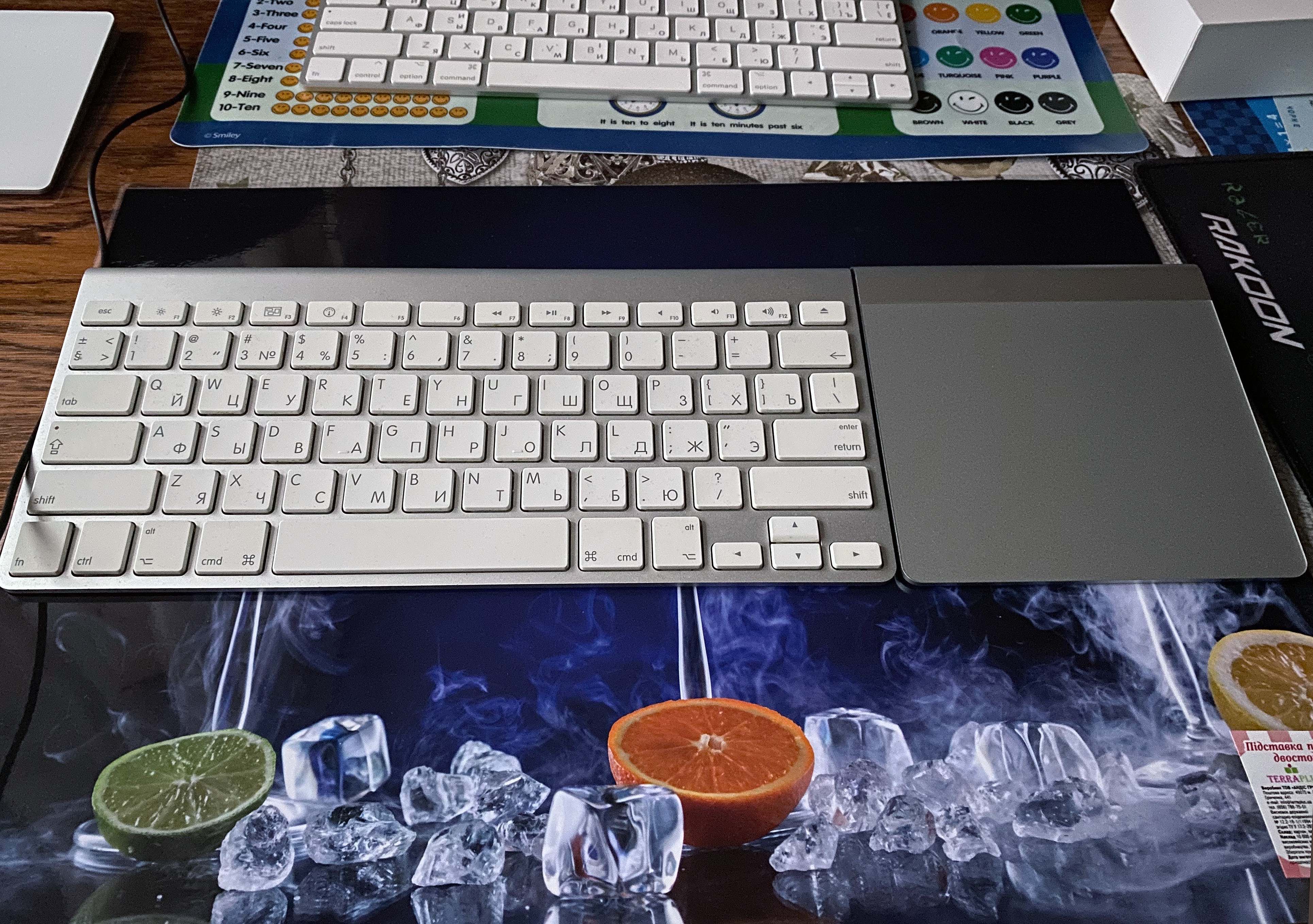 Комплект клавиатура Apple Magic Keyboard + Apple Magic Trackpad