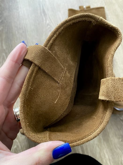 Чоботи жіночі massimo dutti 36 розмір натуральна шкіра