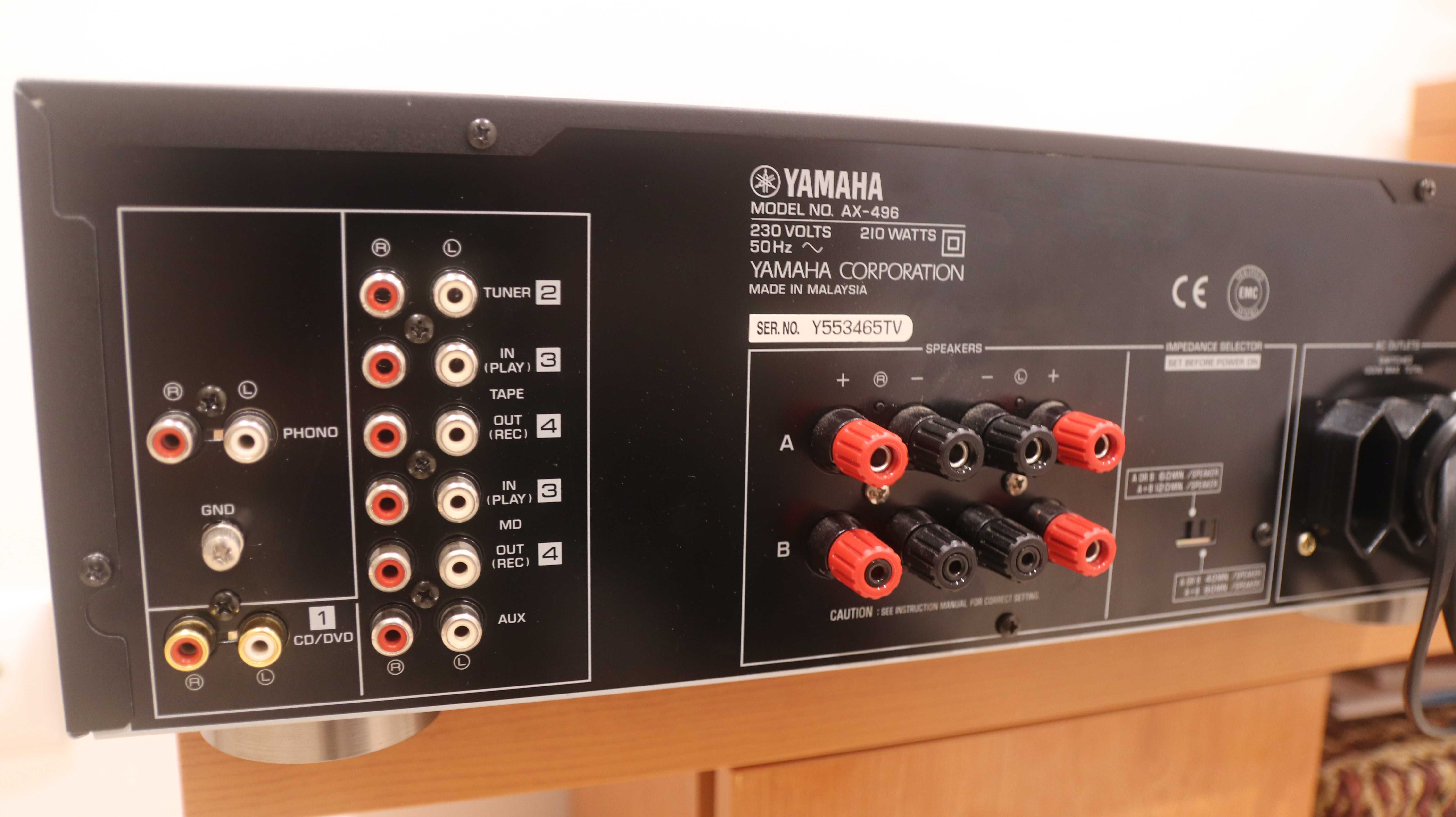 Amplificador Yamaha AX-496