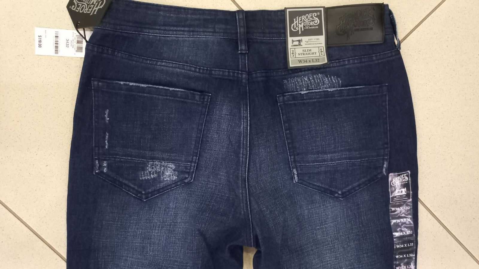 Heroes Motors , мужские джинсы, размер 34 USA (48-50)