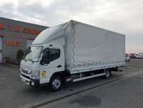 Mitsubishi FUSO CANTER 7C15 PLANDEKA+WINDA  nr.133 3 Fotele Automat Winda 1000 kg Hak Klima Import z DE