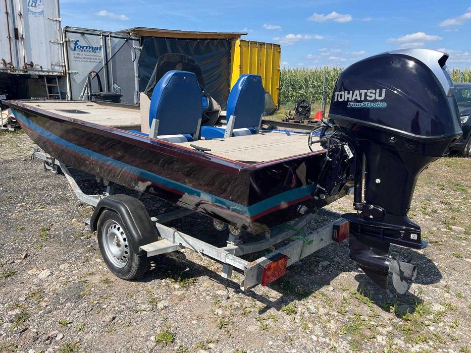 Łódka IBERICA 2020 rok z silnikiem TOHATSU