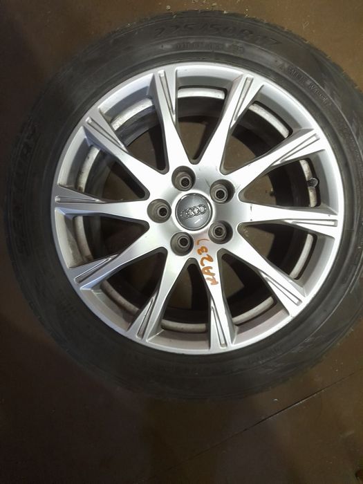 Диск Audi OEM 8W0601025C 7,5x17 5x112 ET38 DIA66,6 (silver) Б/У