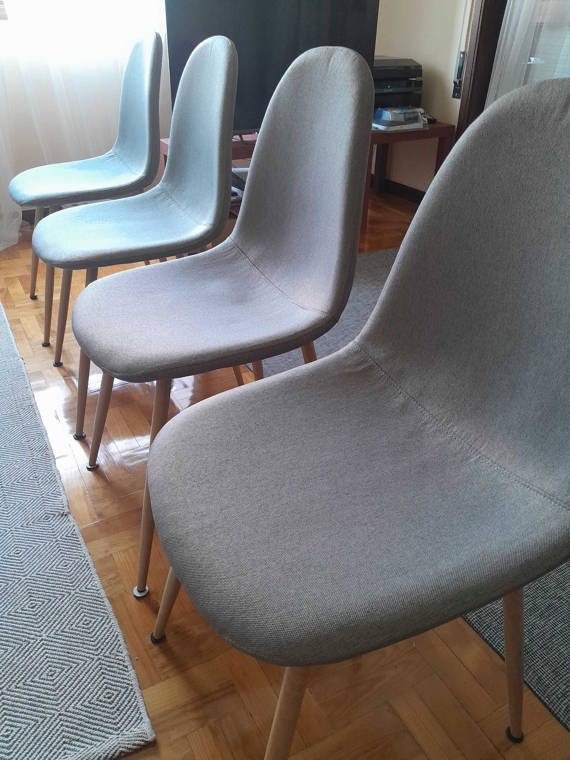 Mesa e 4 cadeiras sala jantar NOVAS nunca usadas SALDOS!!!