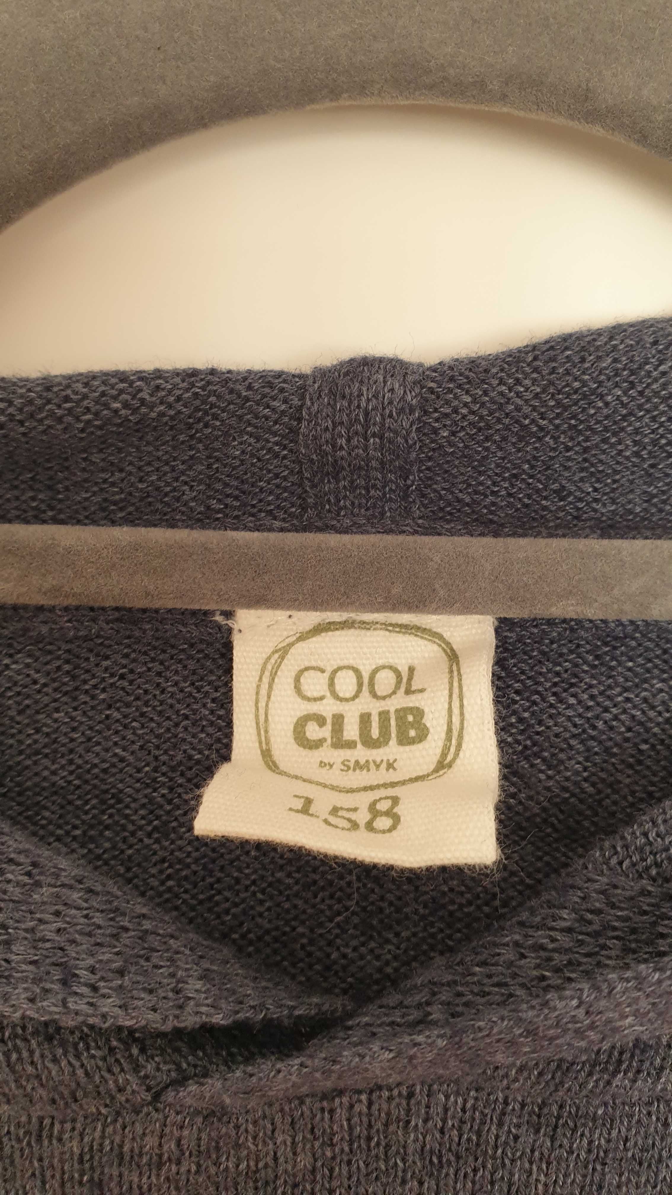 Nowy sweter chłopięcy z kapturem cool club 158