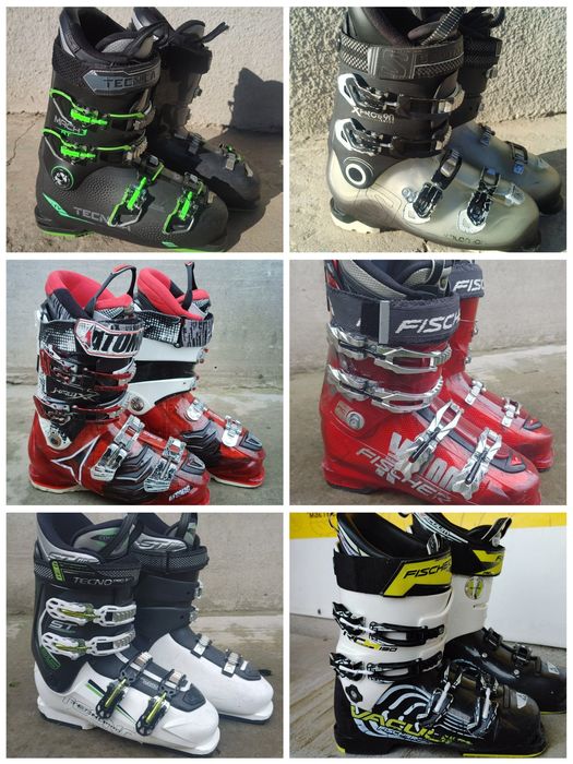Лыжные ботинки мужские 41 - 46р 2 3 4 5 Salomon Fischer Rossignol Head